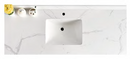 Pine Wood Vanity - 60" Single Sink