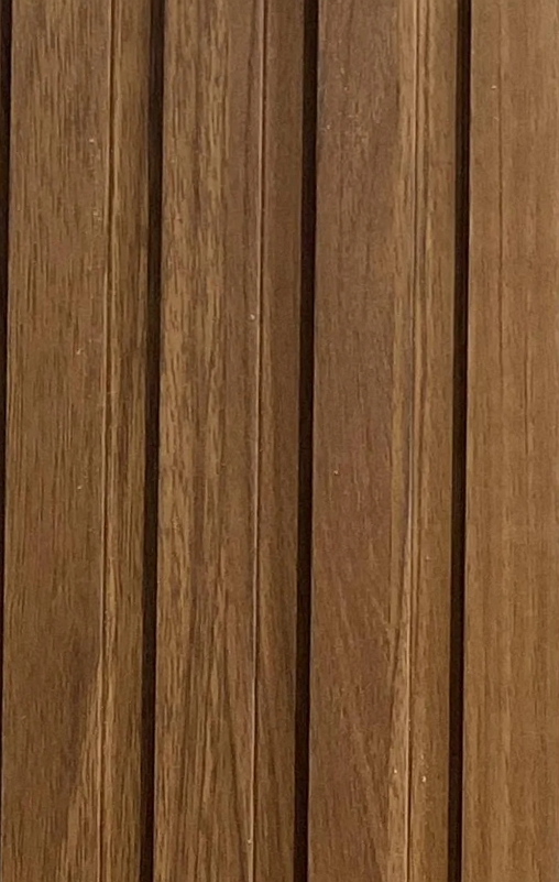 Fluted Wall Panel - Natural Walnut