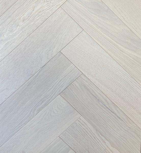 Engineer Hardwood - Herringbone - Pearl