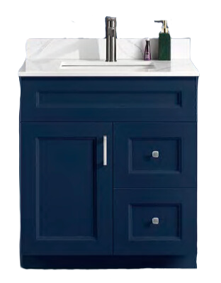 Pine Wood Vanity - 30" Single Sink