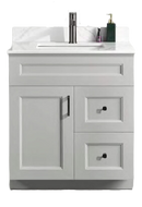 Pine Wood Vanity - 30" Single Sink
