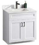 Pine Wood Vanity - 30" Single Sink