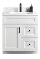 Pine Wood Vanity - 30" Single Sink