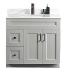 Pine Wood Vanity - 36" Single Sink