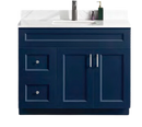 Pine Wood Vanity - 42" Single Sink