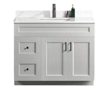 Pine Wood Vanity - 42" Single Sink