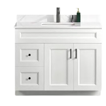 Pine Wood Vanity - 42" Single Sink