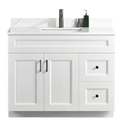 Pine Wood Vanity - 42" Single Sink