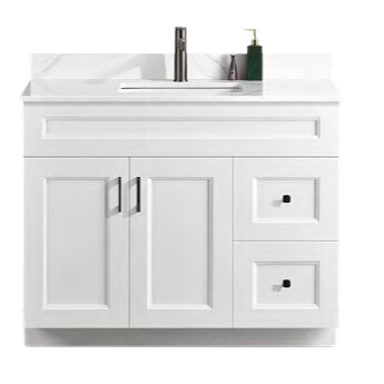 Pine Wood Vanity - 42" Single Sink