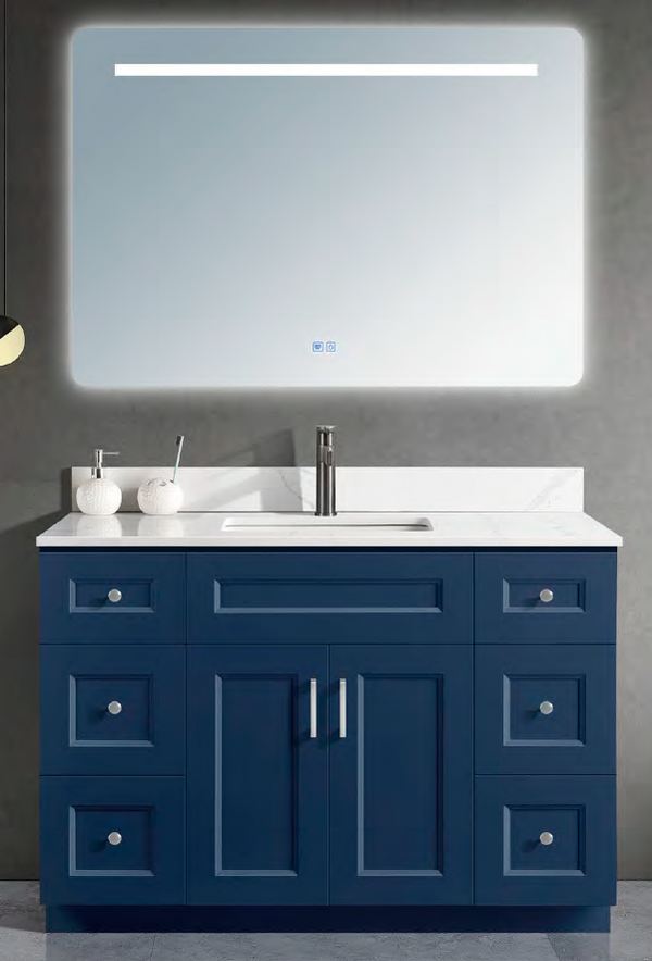 Pine Wood Vanity - 48" Single Sink